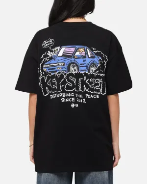 Key Street X FRKO Burner T-Shirt Black