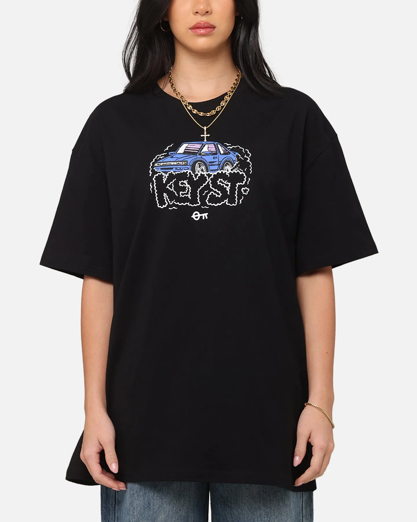 Key Street X FRKO Burner T-Shirt Black