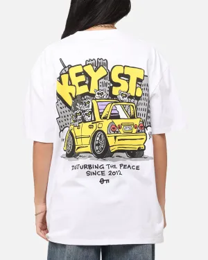 Key Street X FRKO Racoons T-Shirt White