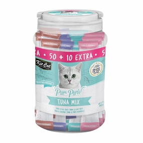 KitCat Purr Puree Liquid Treats Tuna Mix (60 x 15g)