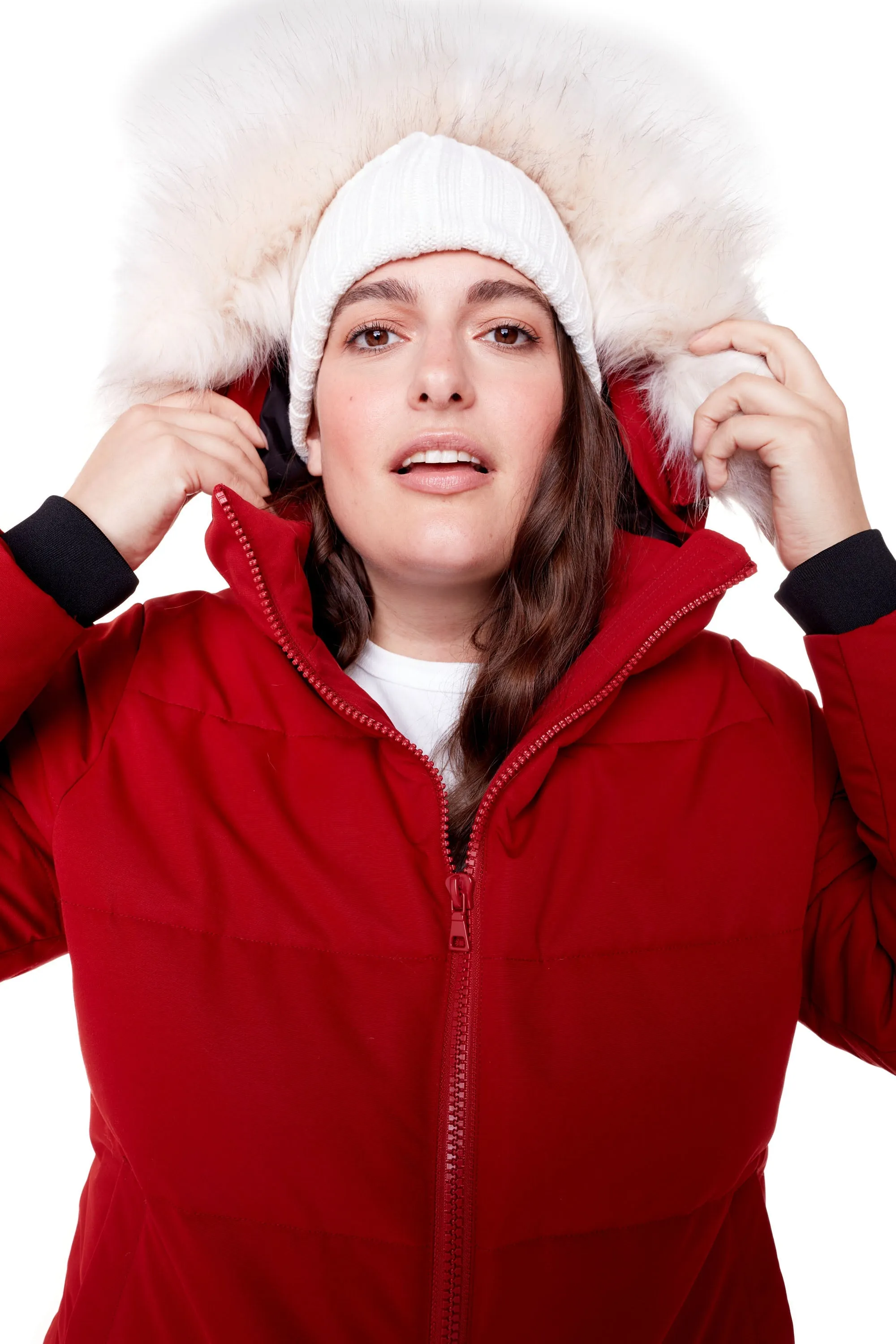 KLUANE PLUS | WOMEN'S VEGAN DOWN (RECYCLED) ULTRA LONG LENGTH PARKA (PLUS SIZE)