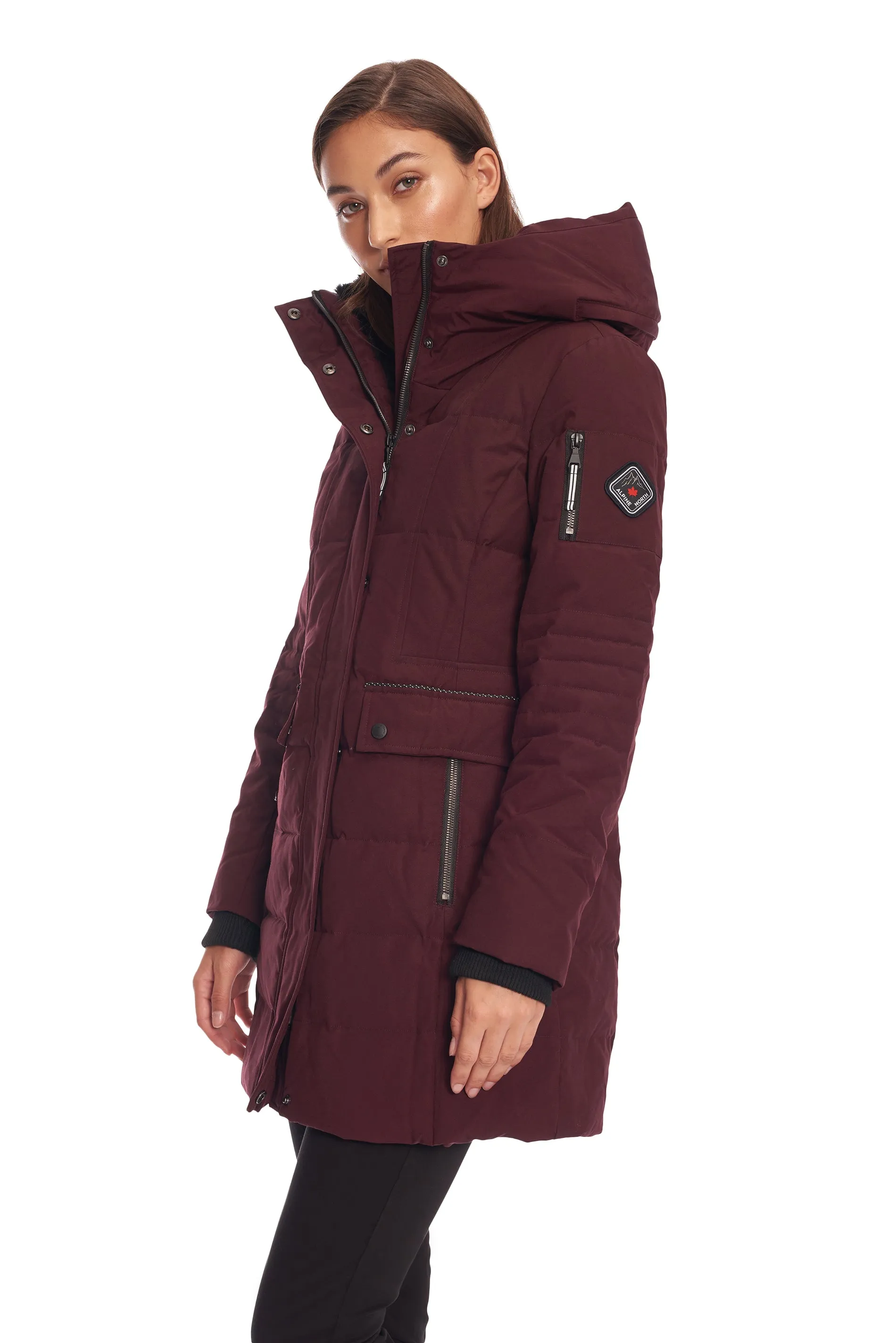KOOTNEY | WOMEN'S VEGAN DOWN (RECYCLED) MID-LENGTH PARKA