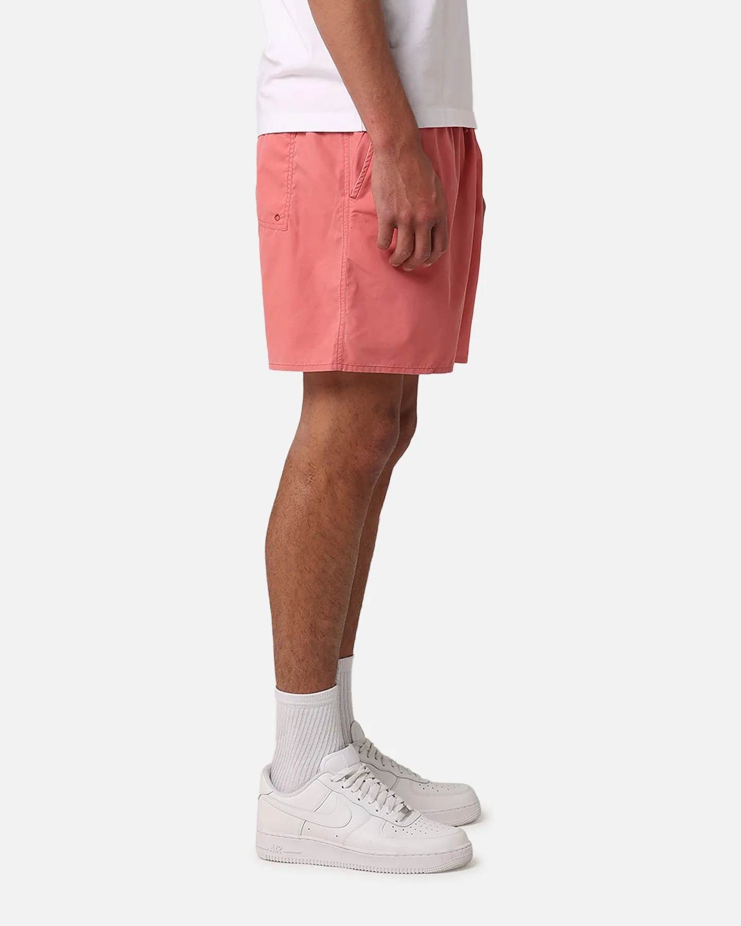 Lacoste Sunbleached Swim Shorts Sierra Red