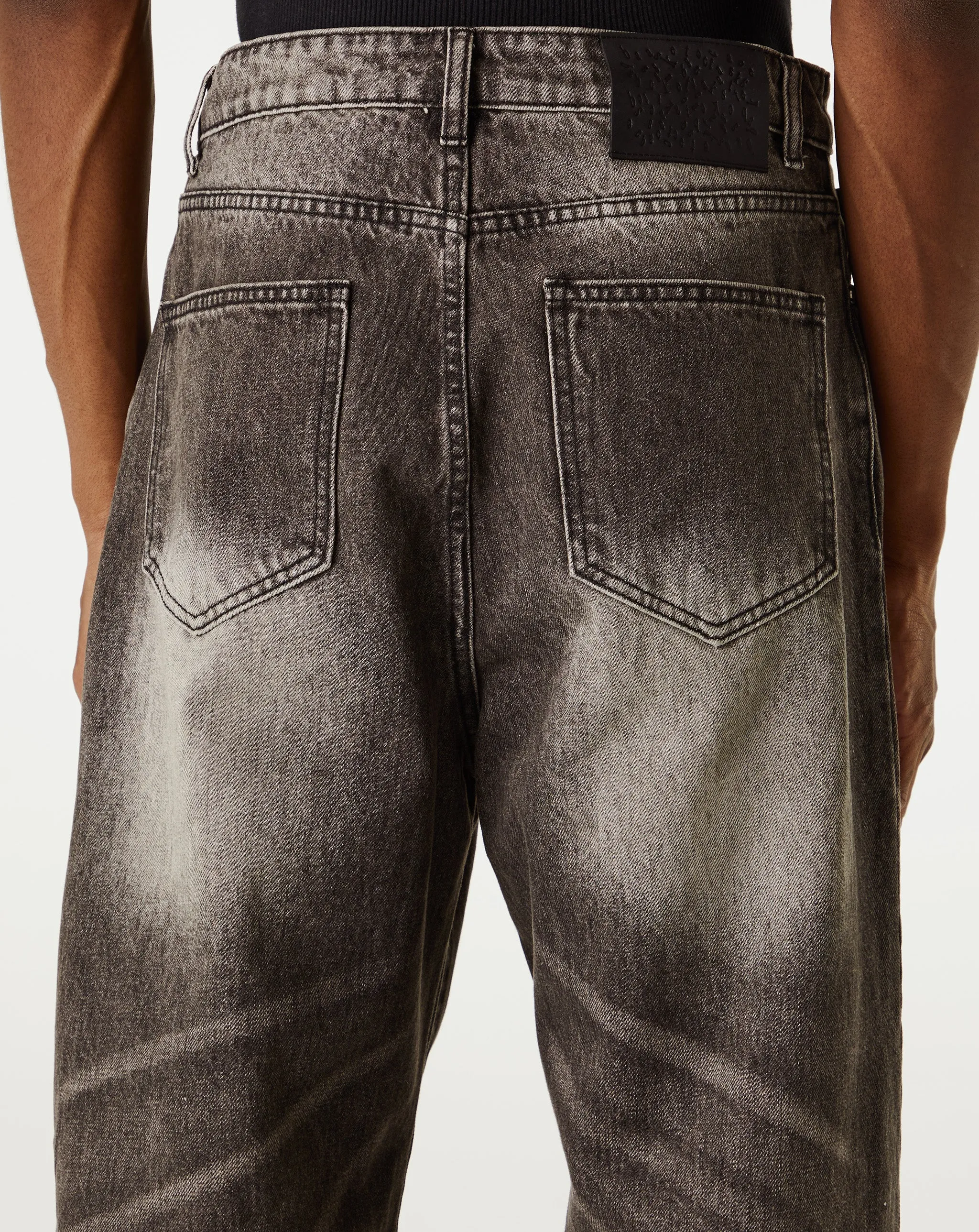 Lax Baggy Denim 'Whisker Wash'