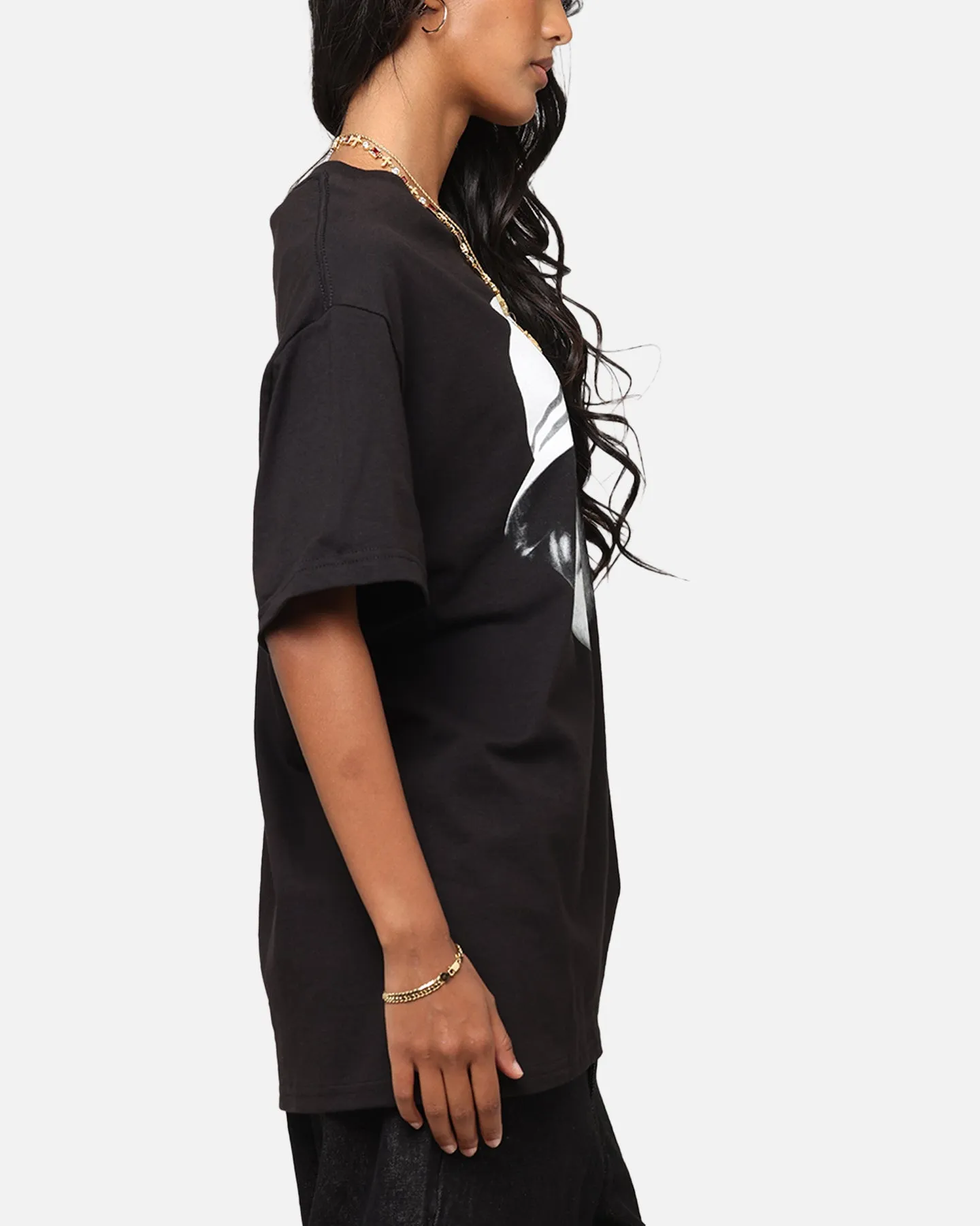 Liam Gallagher Bucket Hat T-Shirt Black