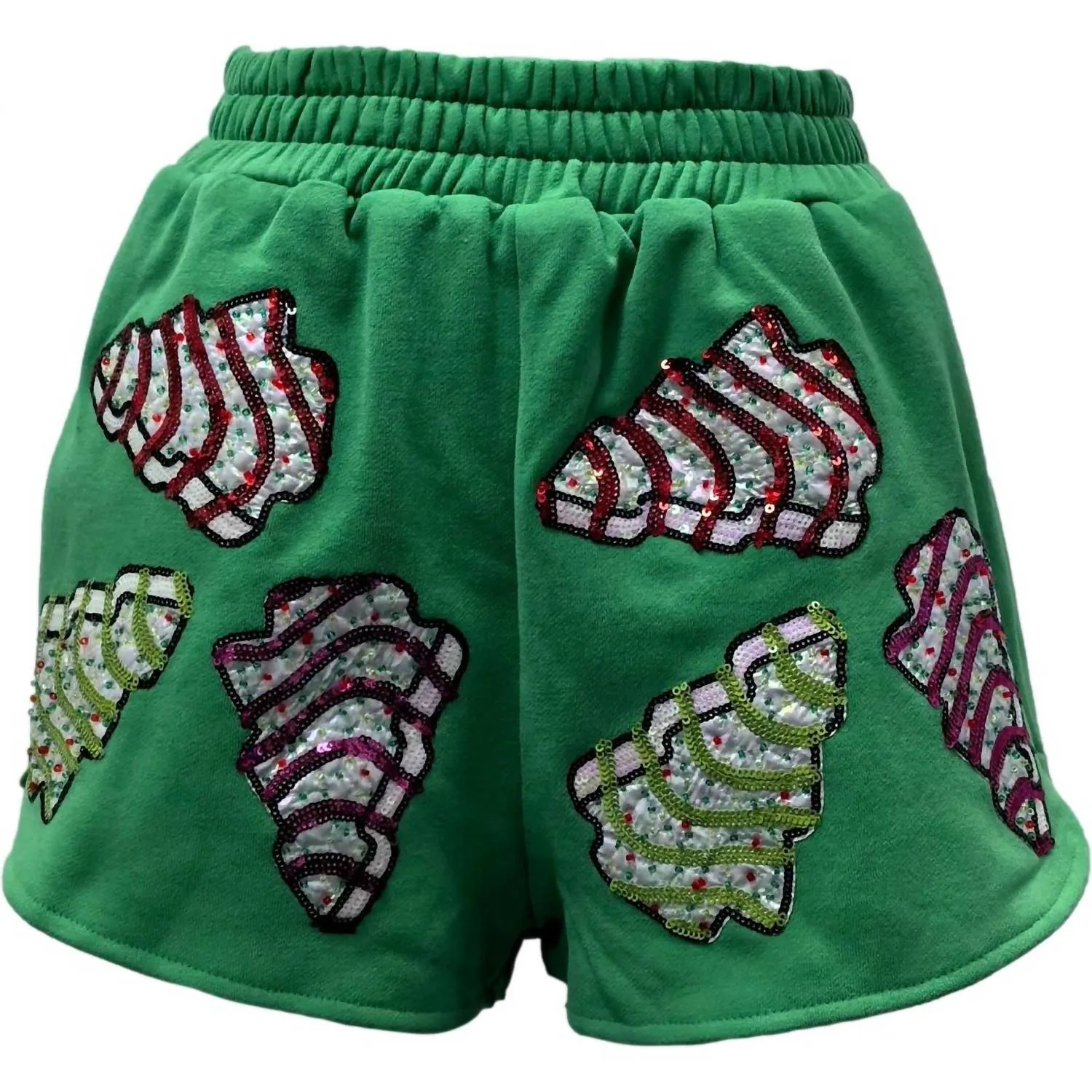 Little Debbie Trees Shorts In Green