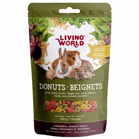 Living World Donut Treats for Small Animals