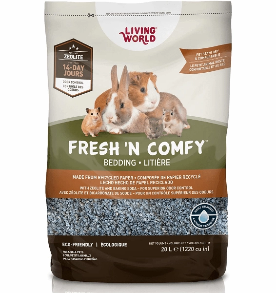 Living World Fresh 'N Comfy Bedding for Small Animals; Blue