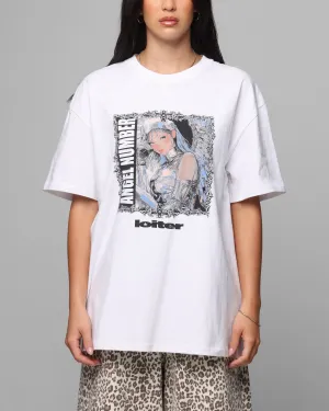 Loiter Angel Number T-Shirt White