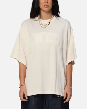 Loiter Arch Premium Boxy T-Shirt Off White