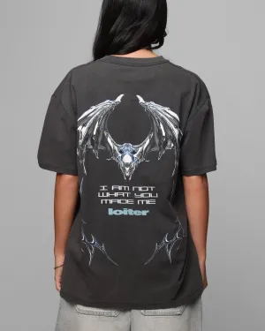 Loiter Chrome Deceiver T-Shirt Black Wash