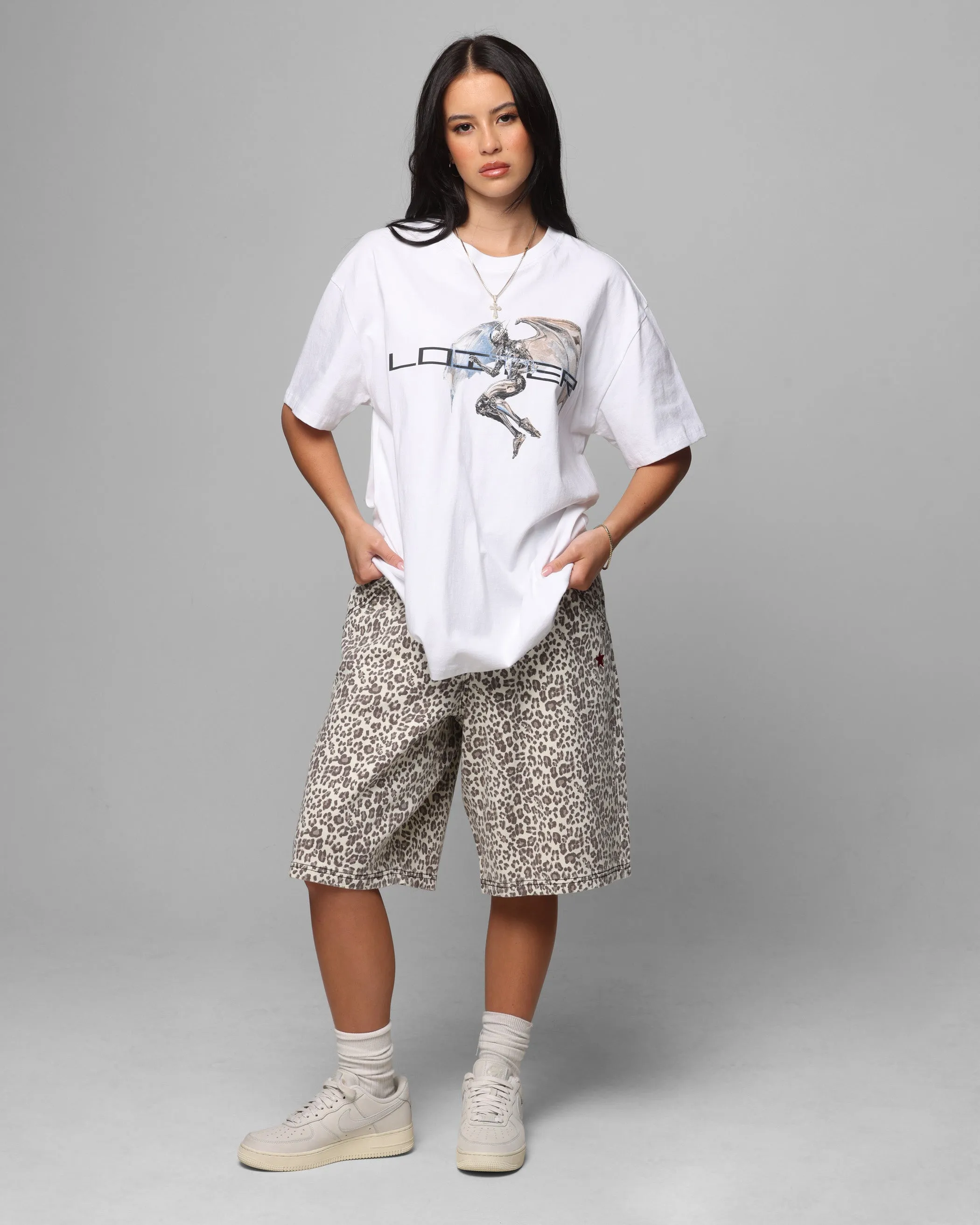 Loiter Chrome Deceiver T-Shirt White