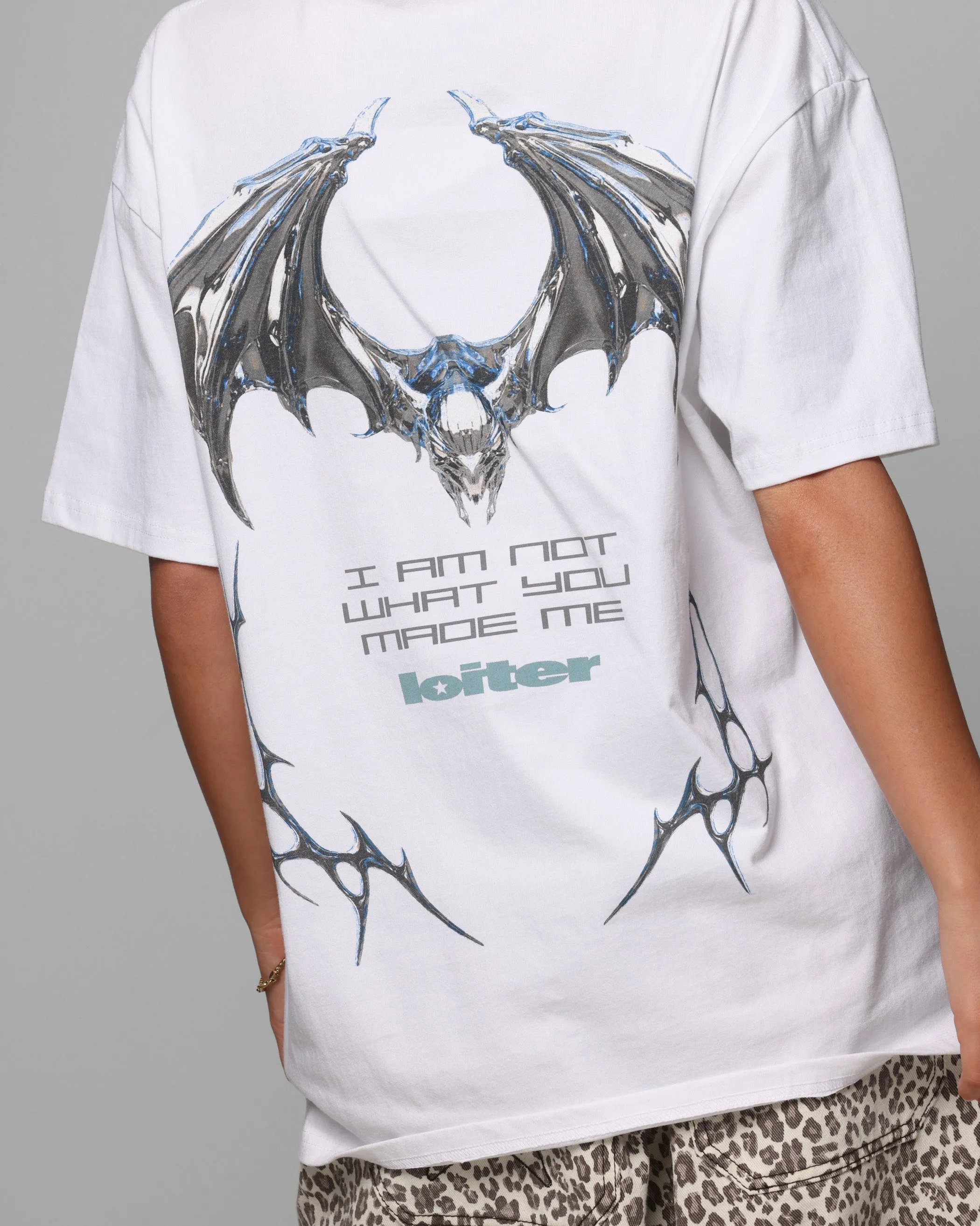 Loiter Chrome Deceiver T-Shirt White