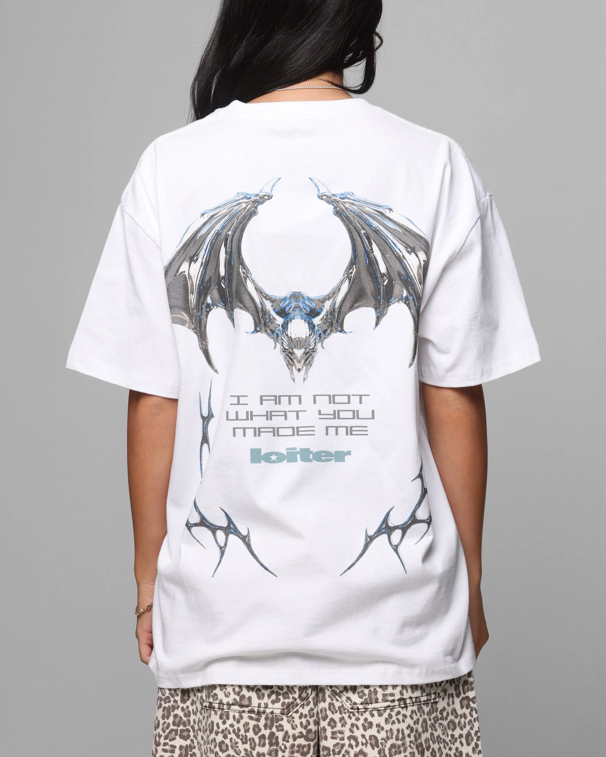 Loiter Chrome Deceiver T-Shirt White