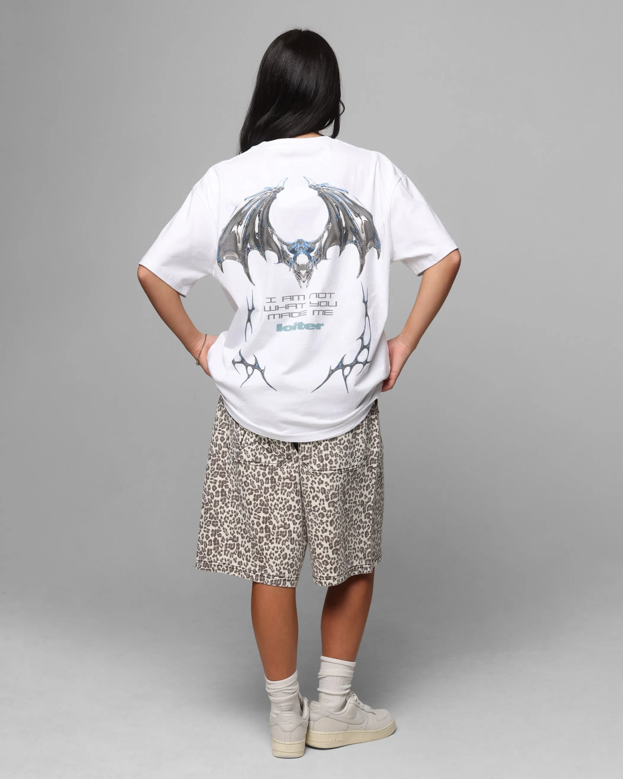 Loiter Chrome Deceiver T-Shirt White