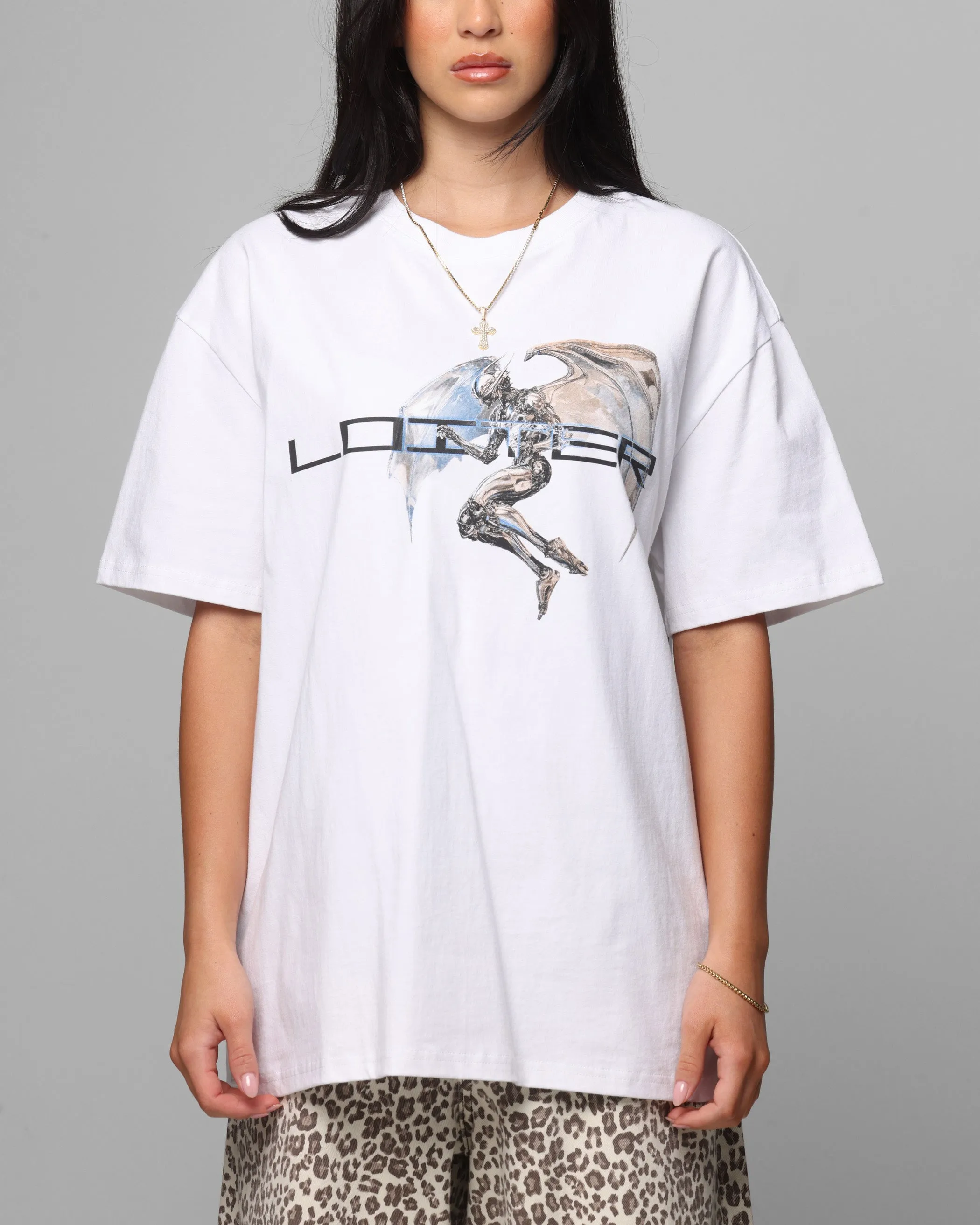 Loiter Chrome Deceiver T-Shirt White