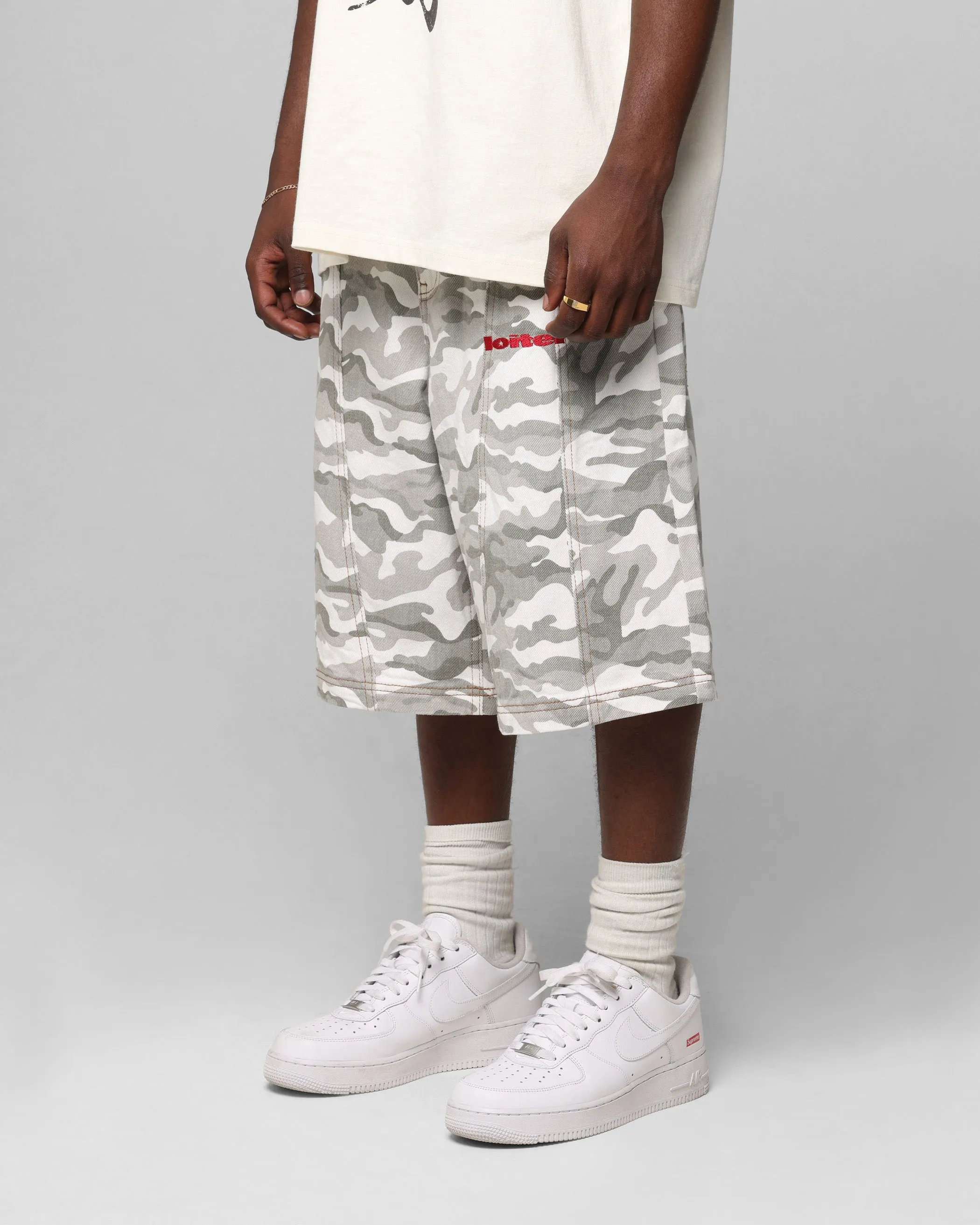 Loiter Collateral Panel Jorts Snow Camo