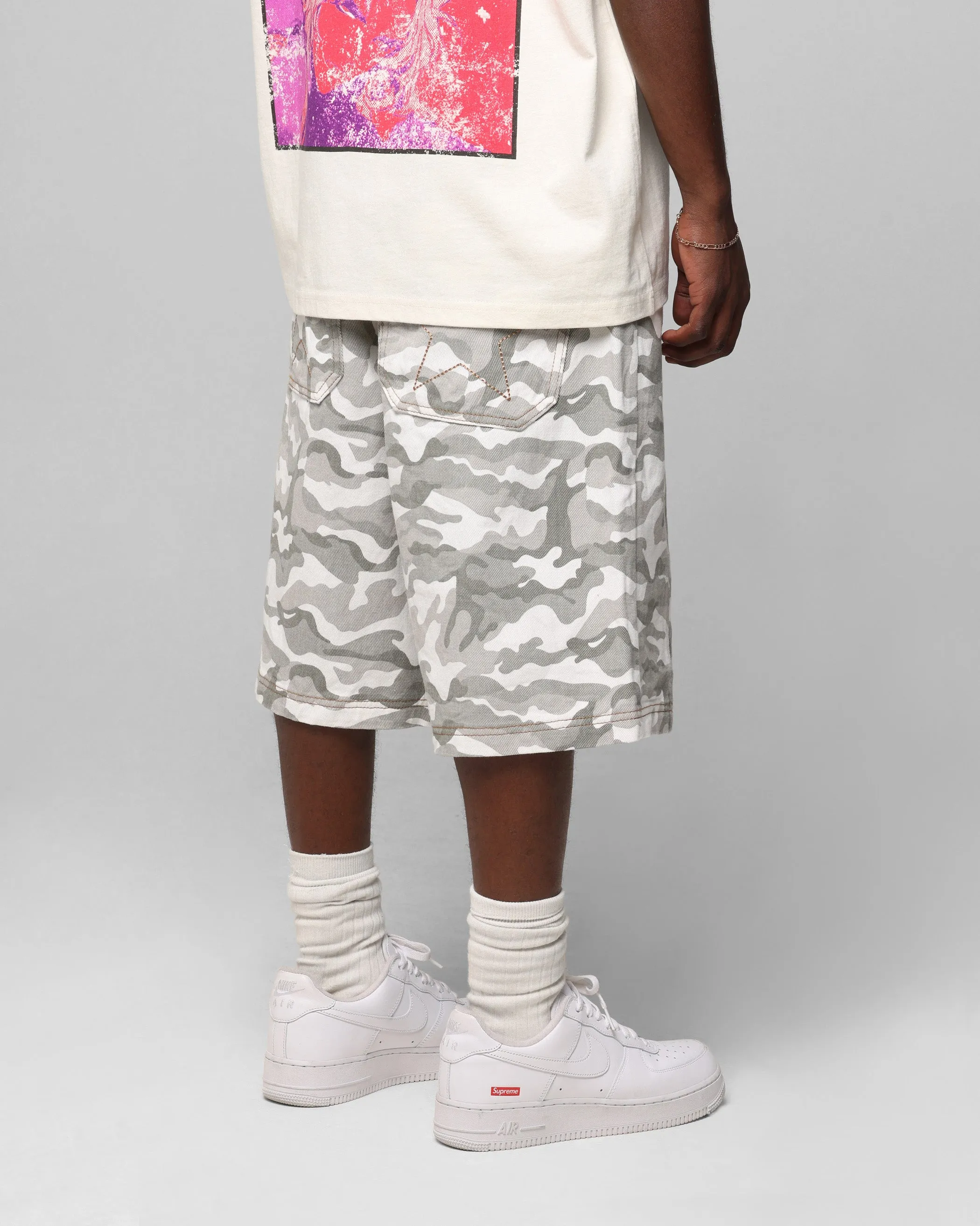 Loiter Collateral Panel Jorts Snow Camo
