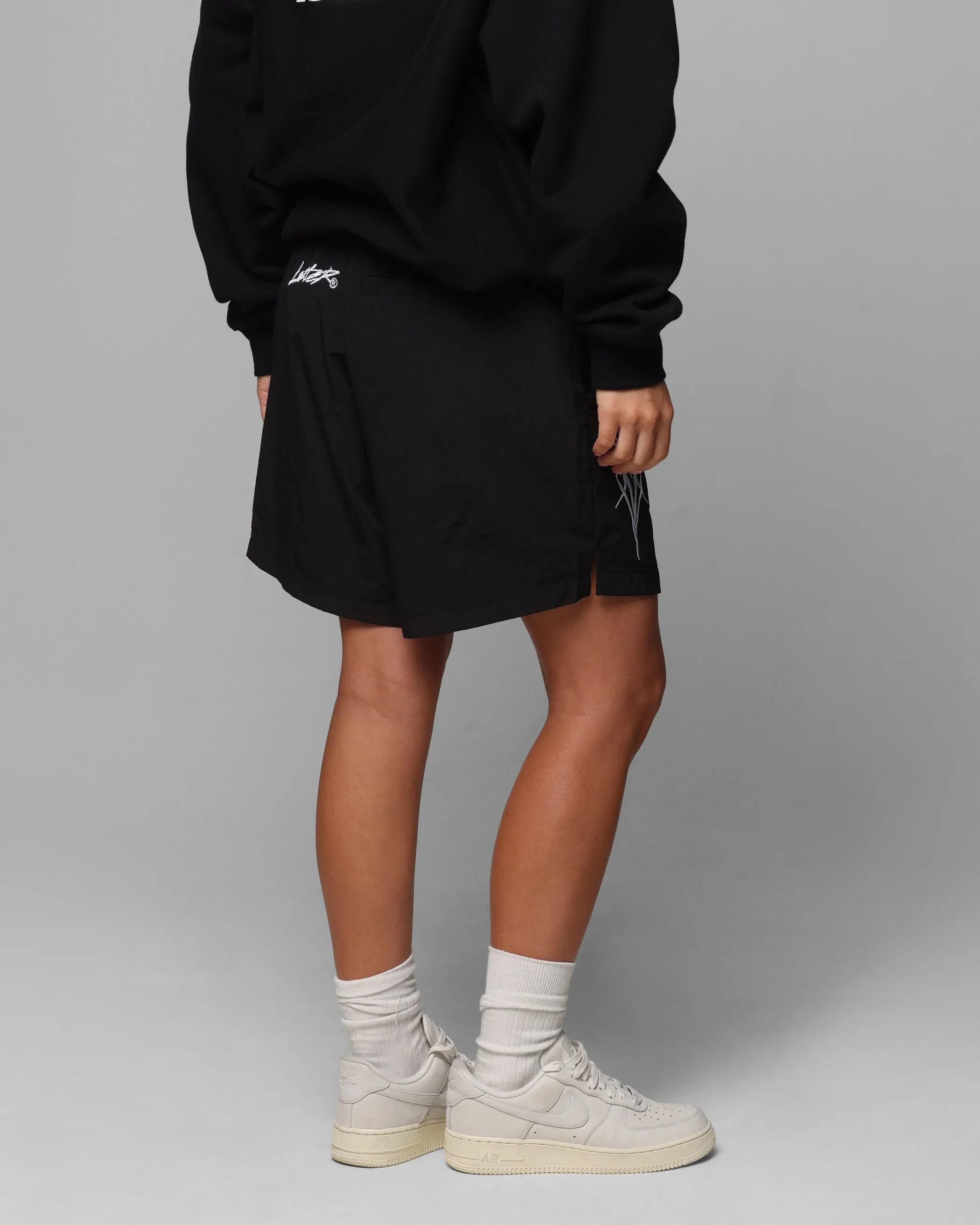 Loiter Cyber Beach Shorts Black