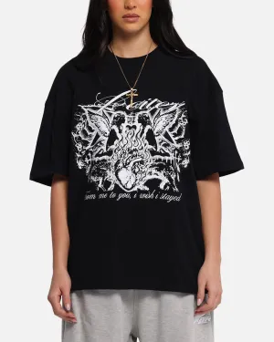 Loiter Earth Angel T-Shirt Black