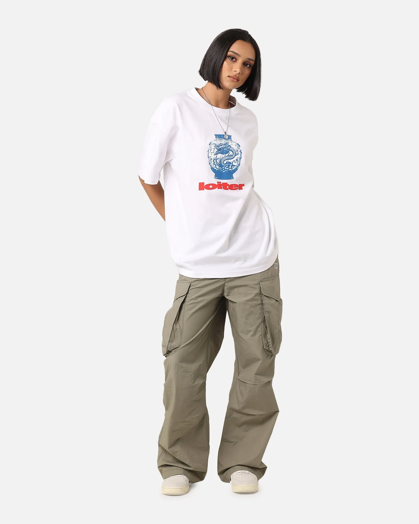 Loiter Fine China T-Shirt White