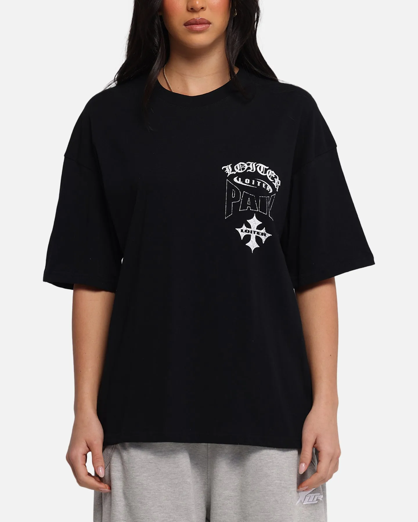 Loiter Inner Pain T-Shirt Black