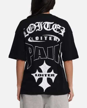 Loiter Inner Pain T-Shirt Black