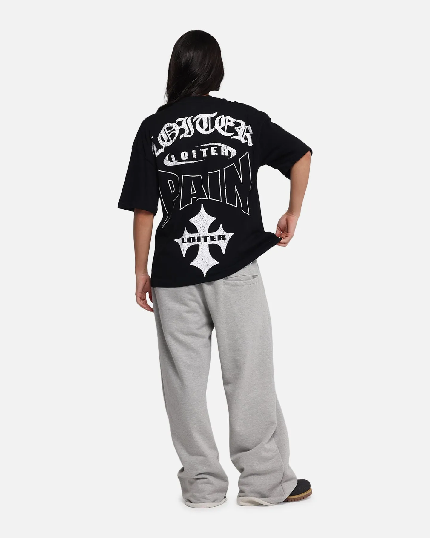 Loiter Inner Pain T-Shirt Black