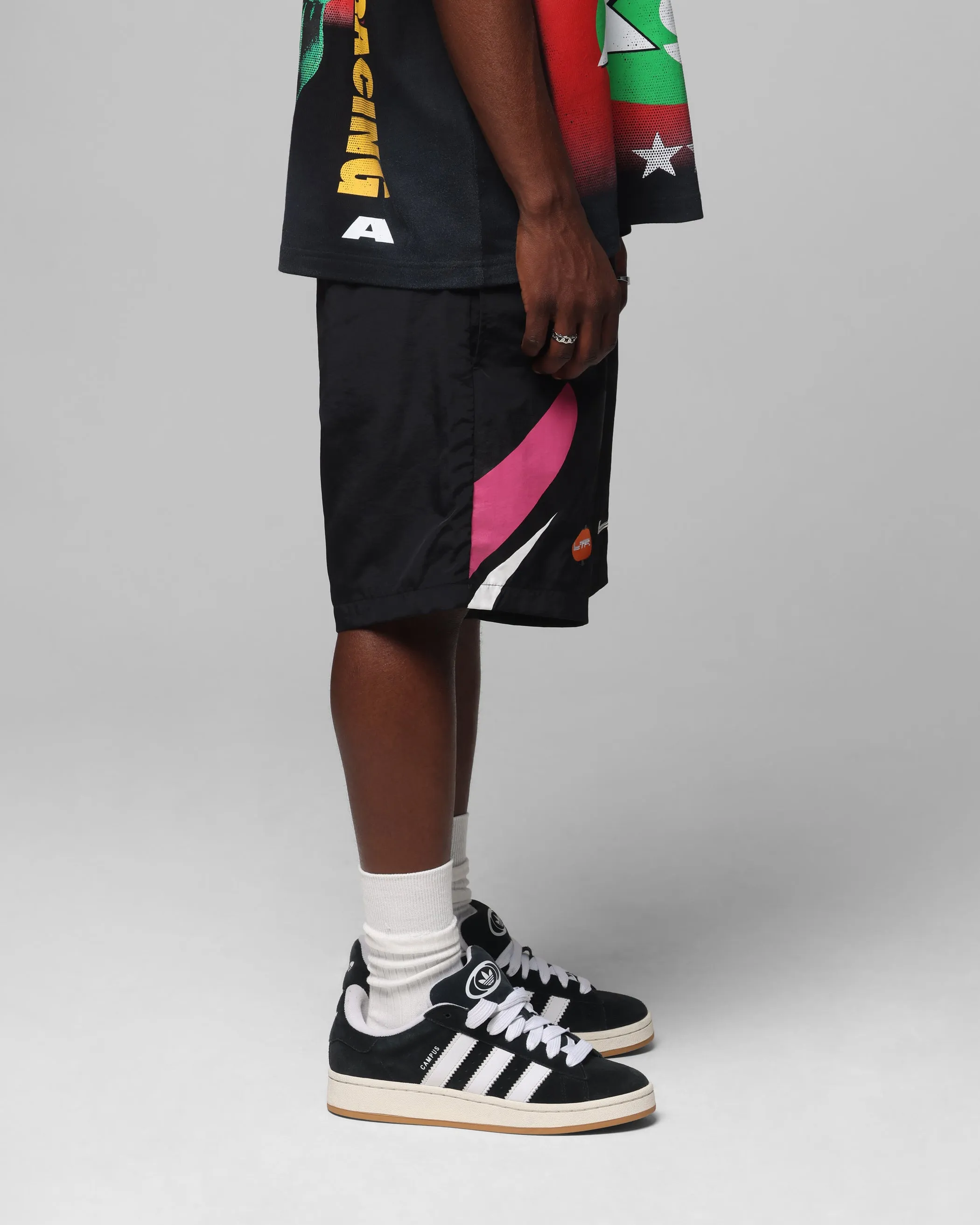 Loiter Motorway Walk Shorts Black