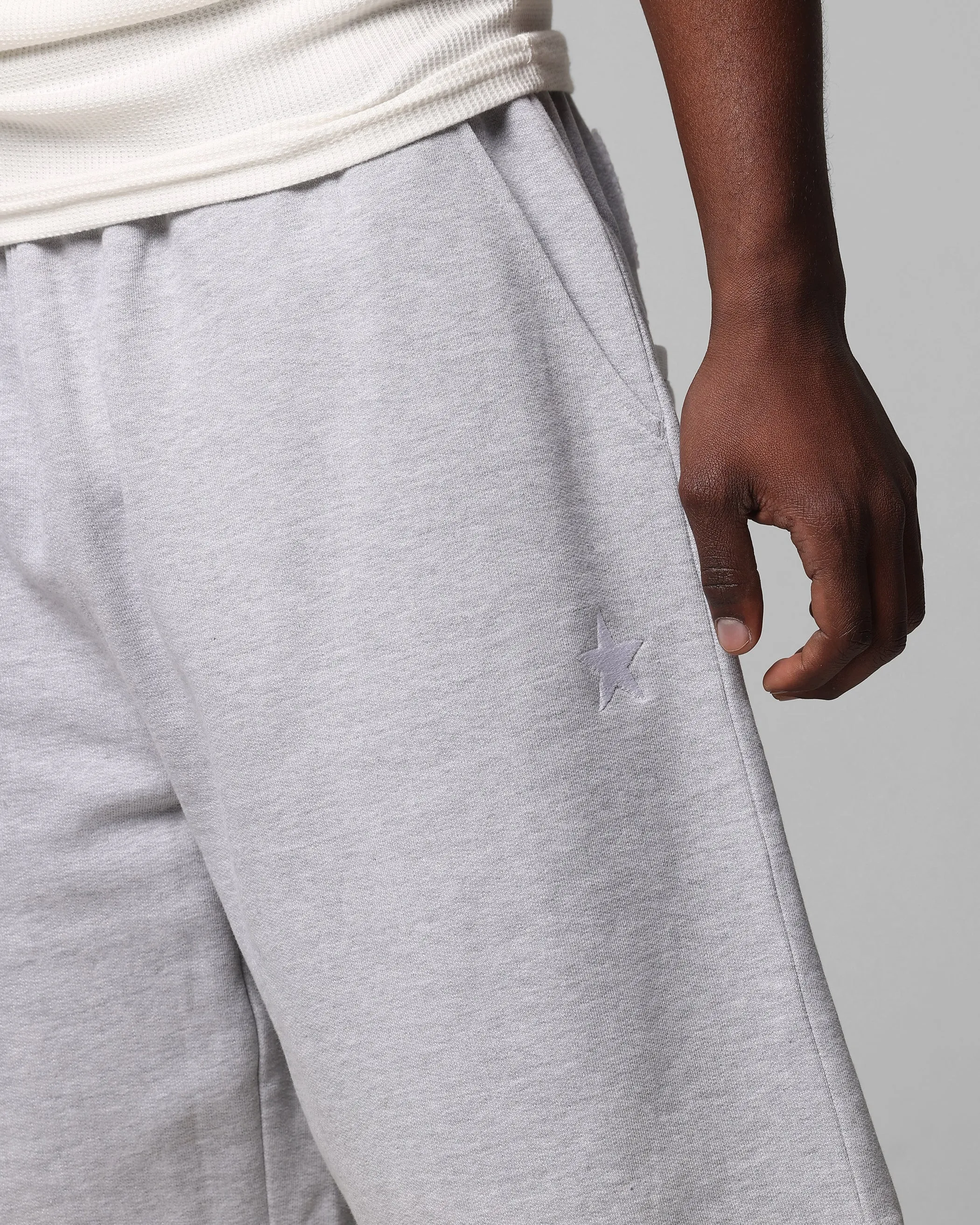 Loiter Premium Essentials Sweat Shorts Grey Marle