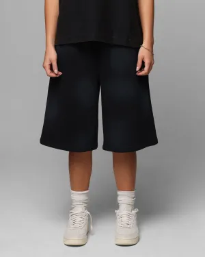 Loiter Premium Essentials Sweat Shorts Washed Black