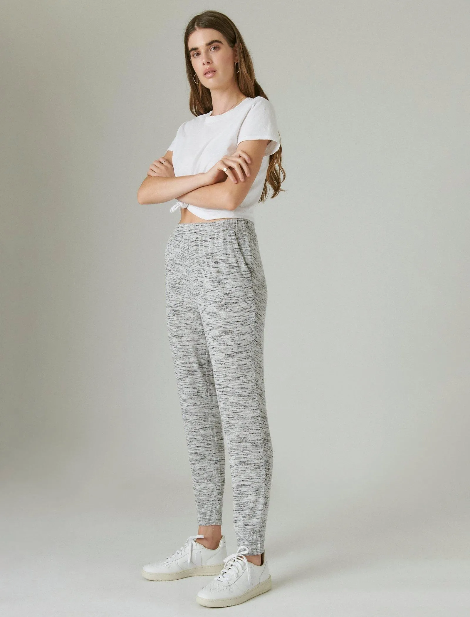 Lucky Brand Womens Cloud Jersey Easy Jogger