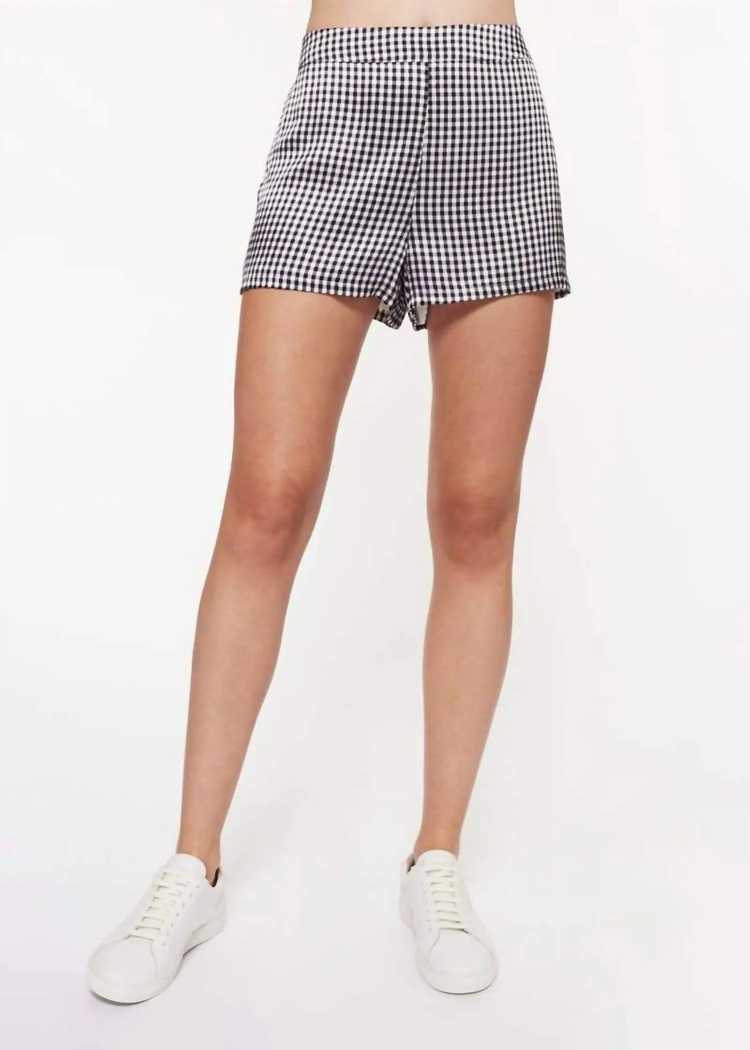 Matilda Short In Black Mini Gingham