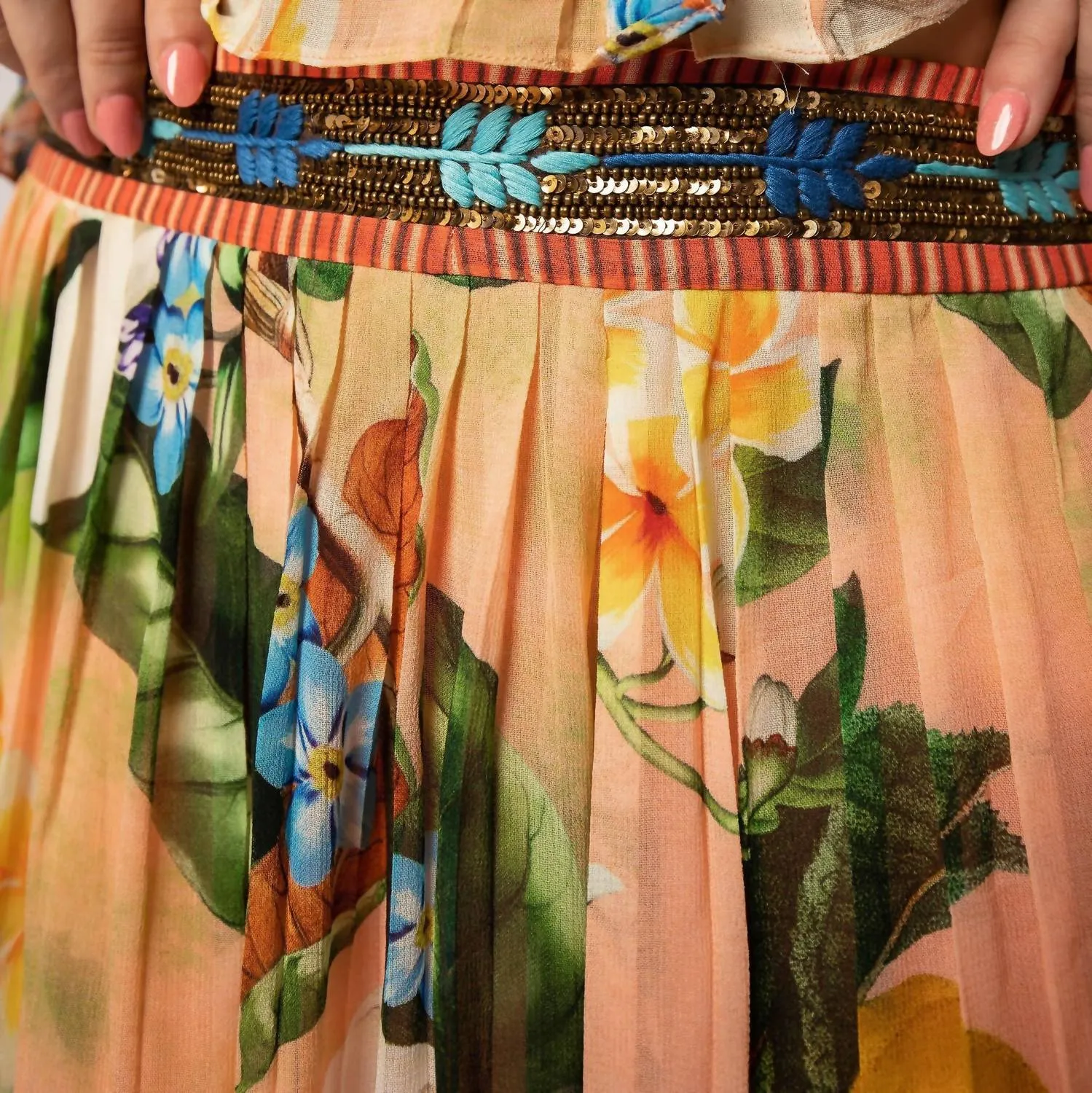 Melody Shorts In Multiprint