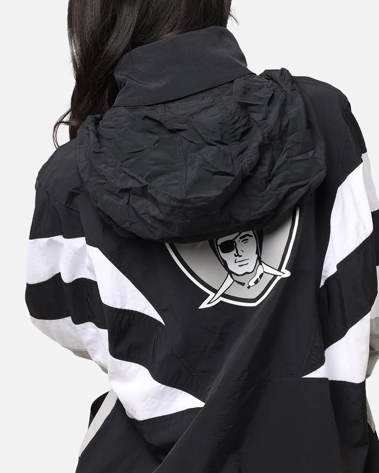 Mitchell & Ness Las Vegas Raiders Spray Jacket Black/Grey