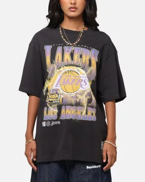 Mitchell & Ness Los Angeles Lakers City Strike T-Shirt Faded Black