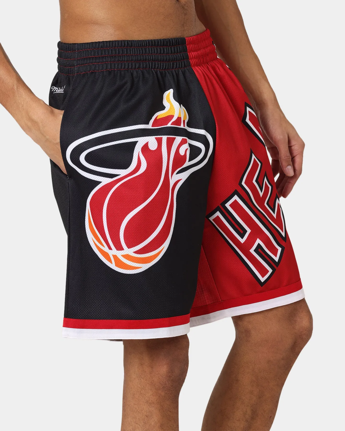 Mitchell & Ness Miami Heat Big Face 5.0 Shorts Black