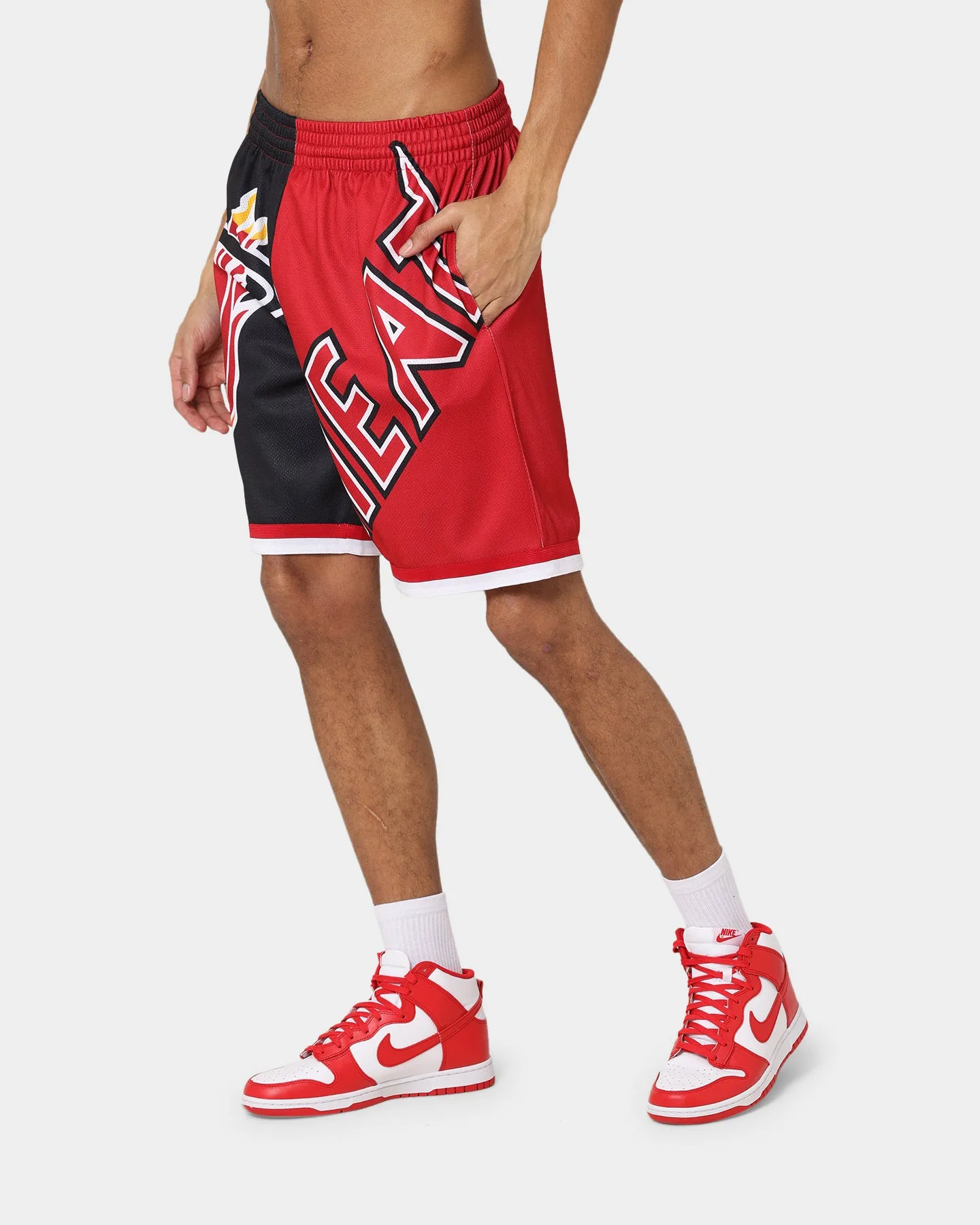 Mitchell & Ness Miami Heat Big Face 5.0 Shorts Black