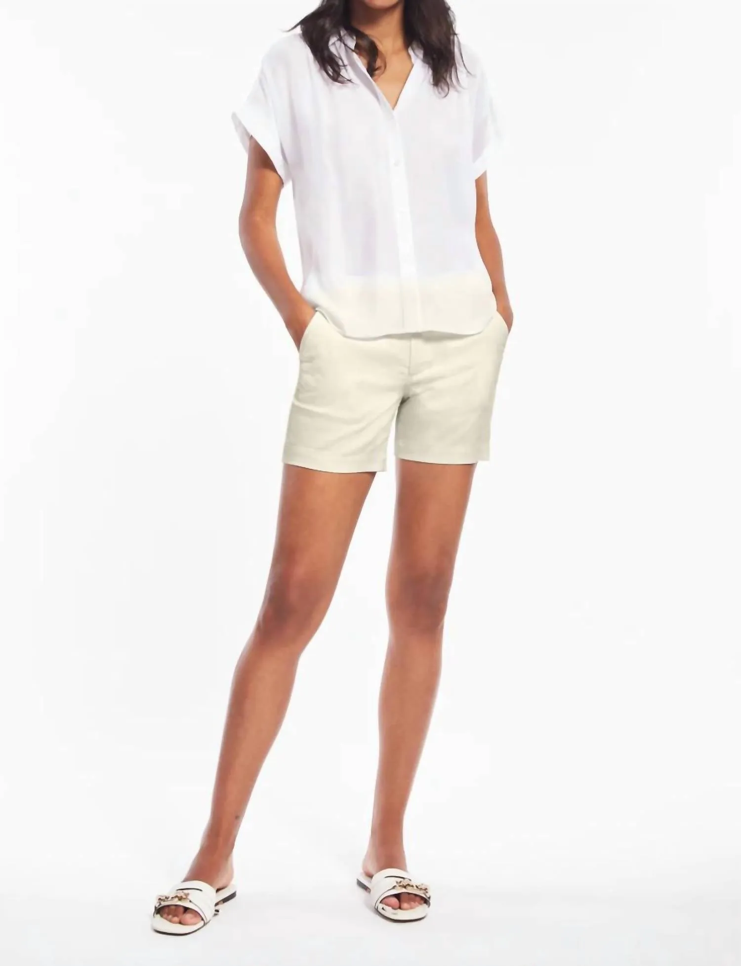 Mitchell Chino Short In Sand