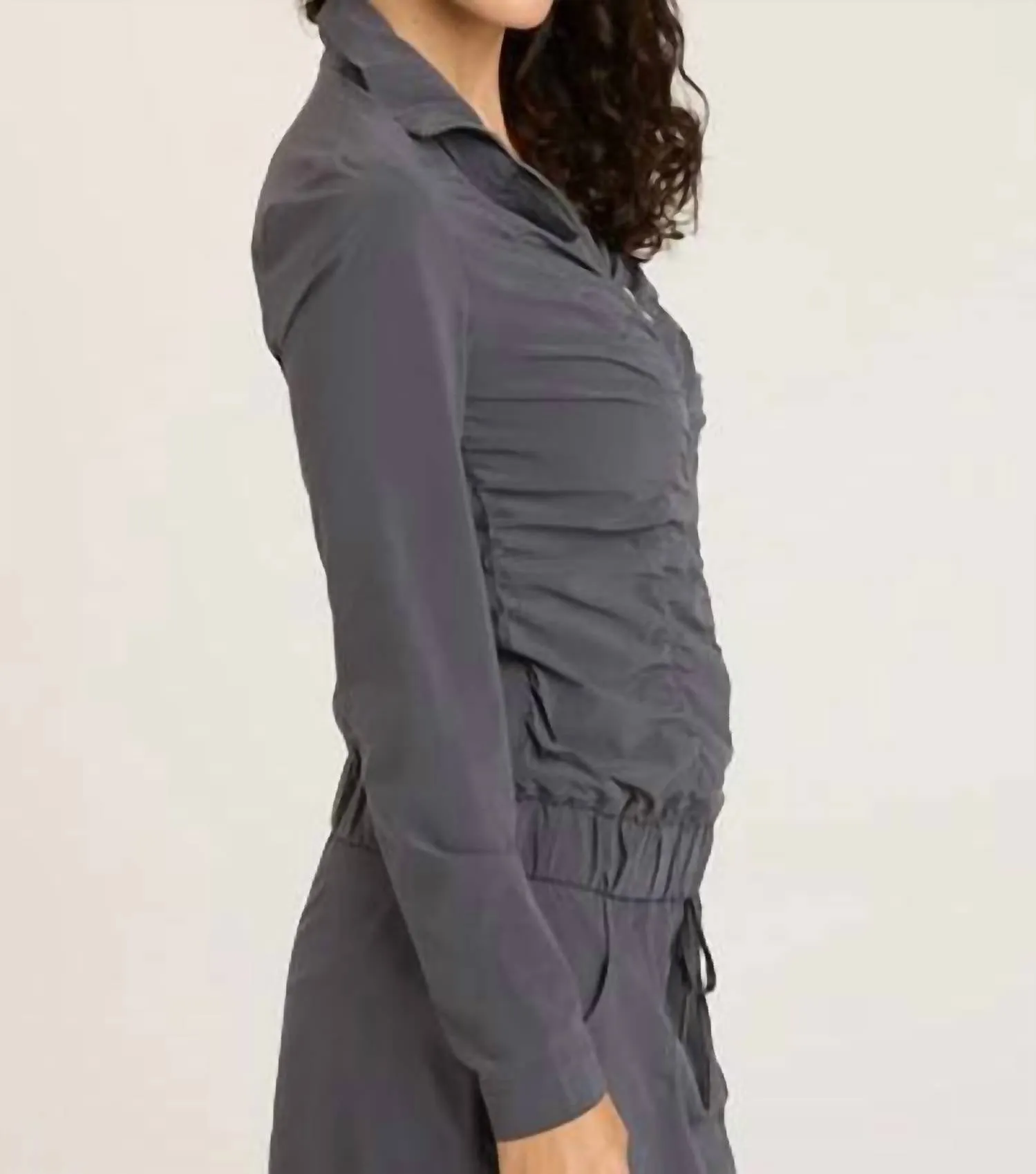 Momentum Jacket In Charcoal