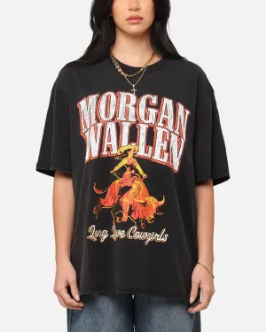 Morgan Wallen Long Live Cowgirls T-Shirt Washed Black