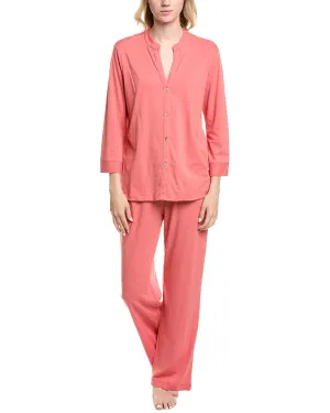N Natori 2pc Breeze Mandarin Pajama Set