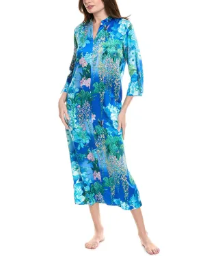 N Natori Wisteria Garden Kimono