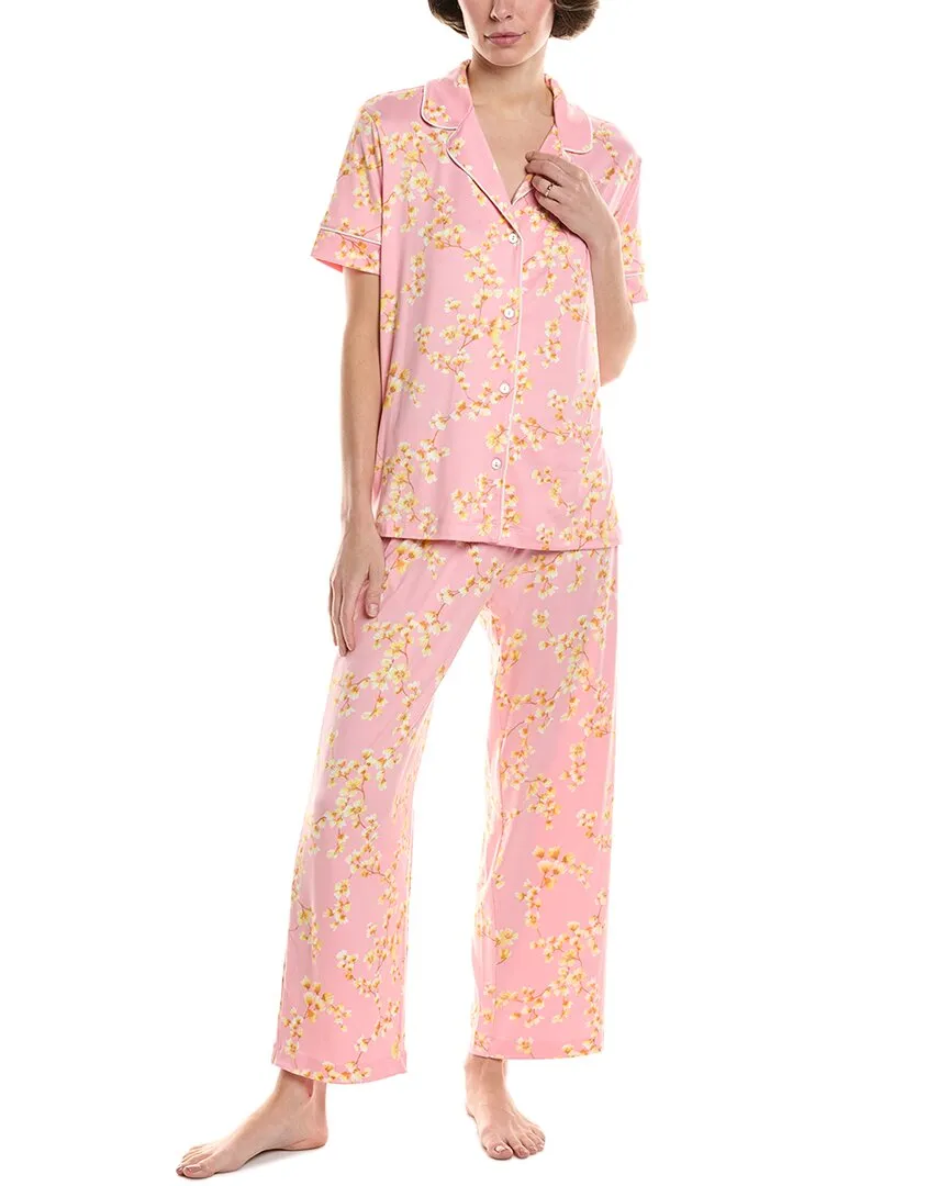 Natori 2pc Notch Pajama Set