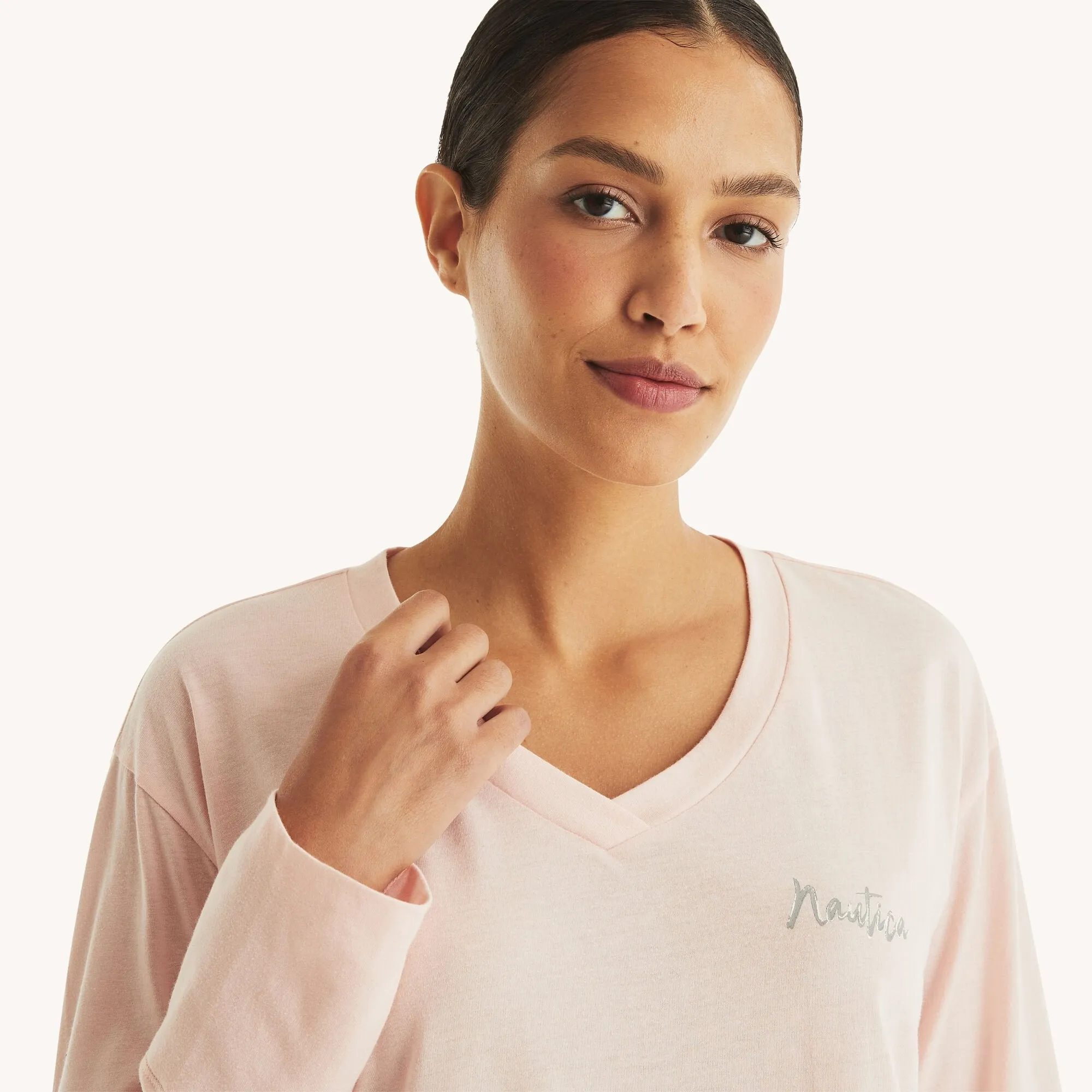 Nautica Womens Jogger Pajama Pant Set