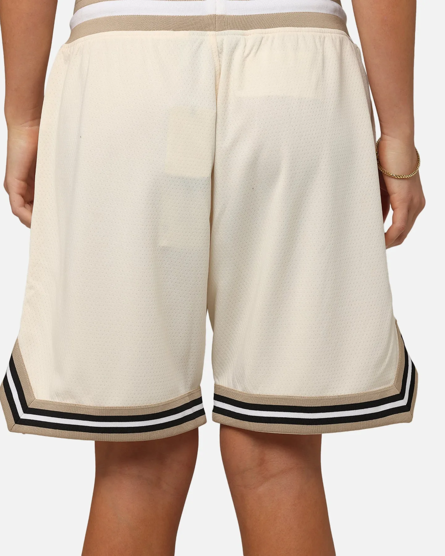 New Era Los Angeles Dodgers Mesh Shorts Light Beige