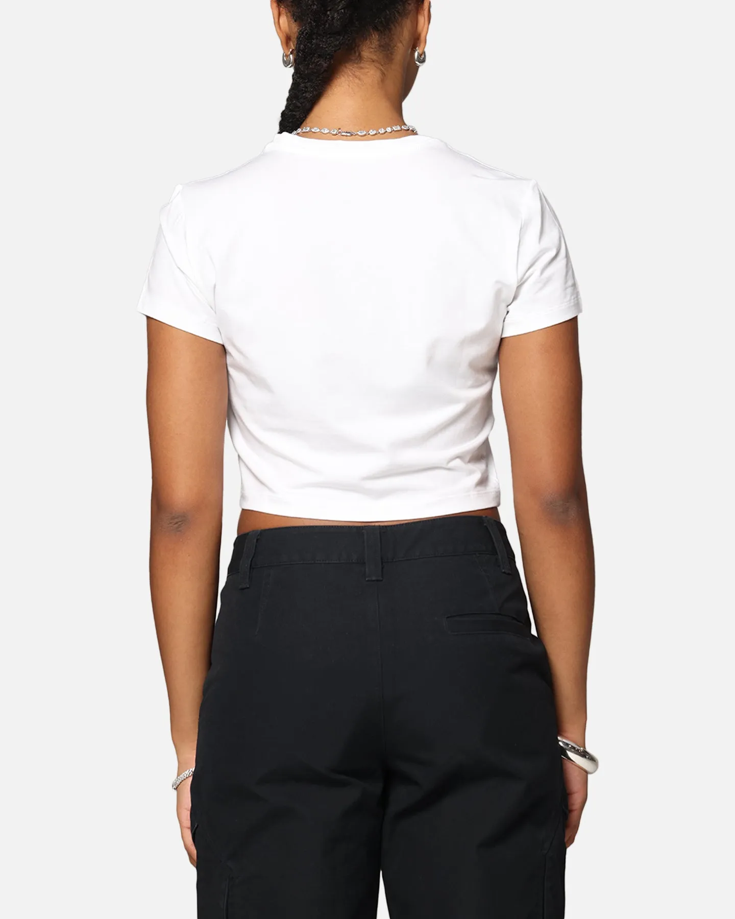 Nike Women's Sportswear Chill Knit Crop T-Shirt White/White