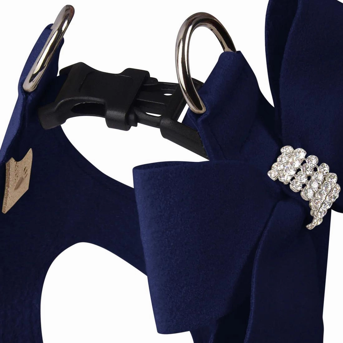 Nouveau Bow Step In Dog Harness Indigo