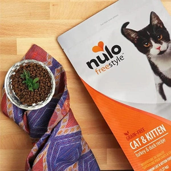 Nulo Freestyle Grain-Free Cat & Kitten Recipe Dry Cat Food; Turkey & Duck