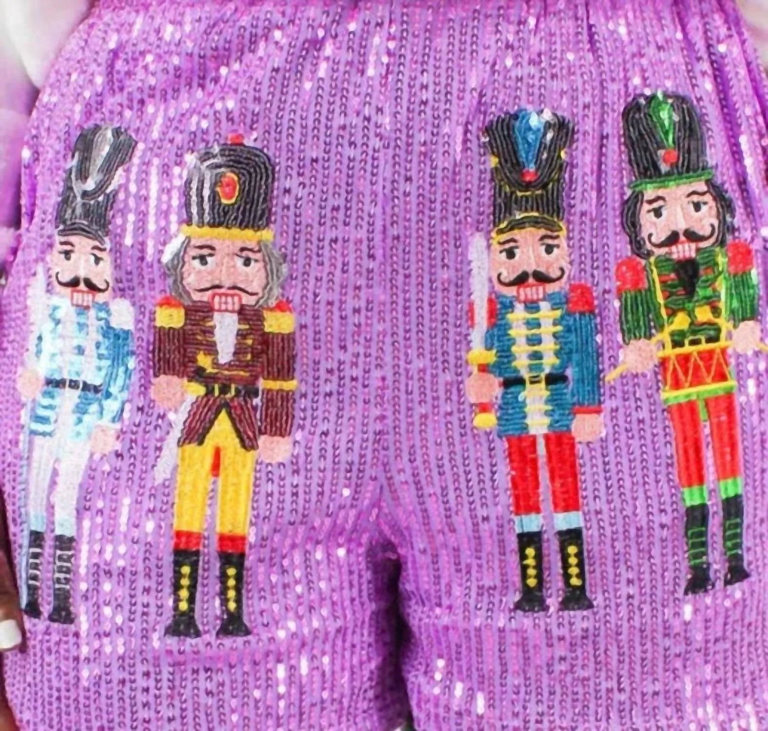Nutcracker Shorts In Lavender